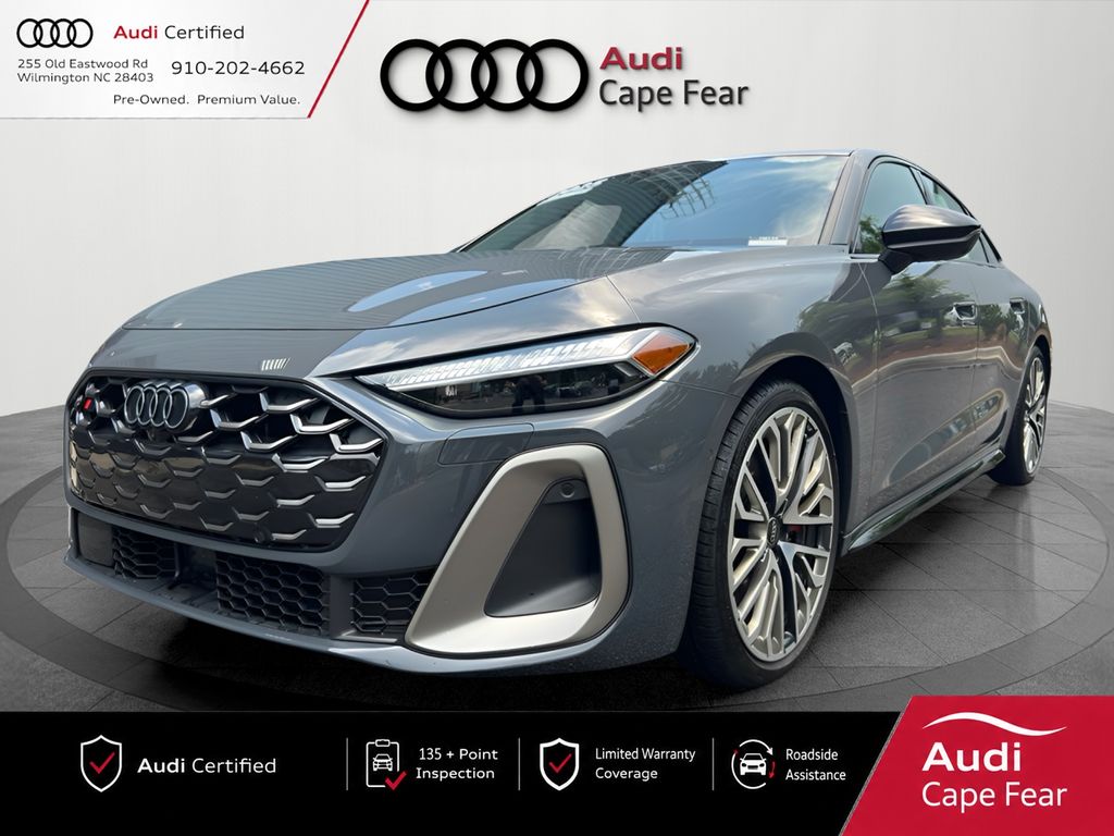 Magnet Gray 2025 Audi S5 Sedan All-Wheel Drive 7-Speed Automatic