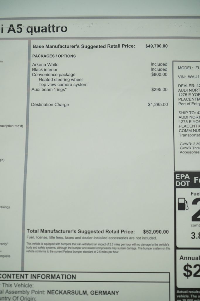 Thumbnail: 2025 Audi A5 - 13