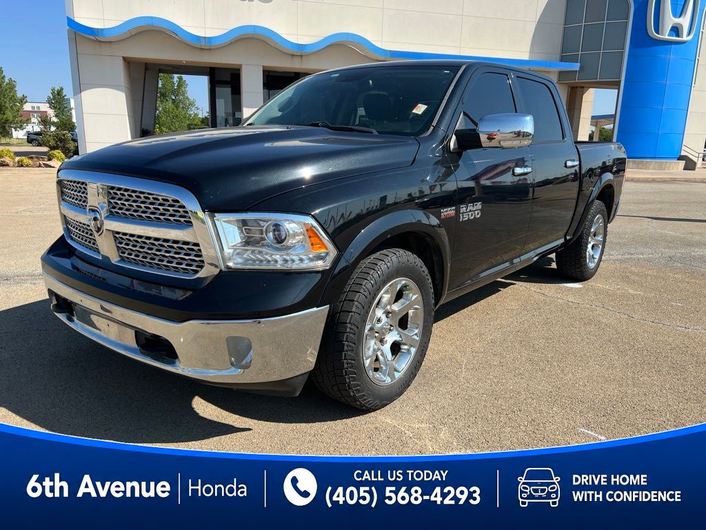 Brilliant Black Crystal Pearlcoat 2017 RAM 1500 Pickup Truck 4X2 8-Speed Automatic