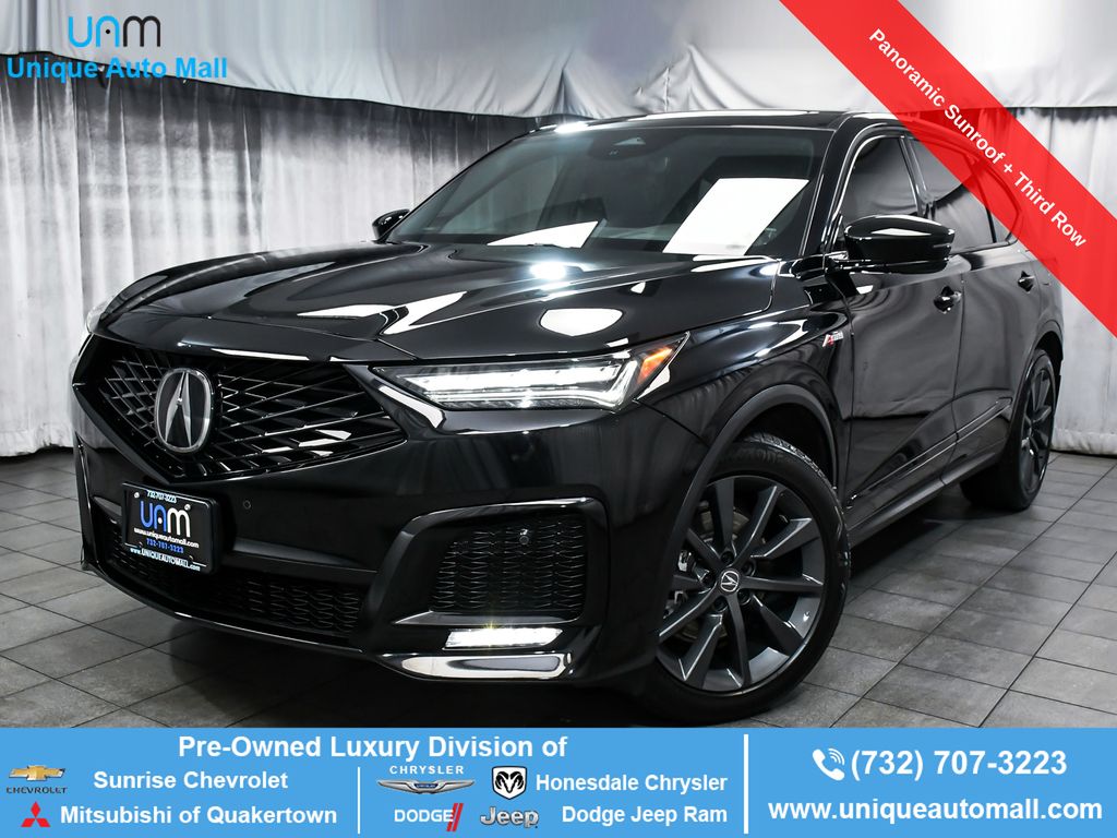 Majestic Black Pearl 2025 Acura MDX SUV / Crossover All-Wheel Drive Automatic