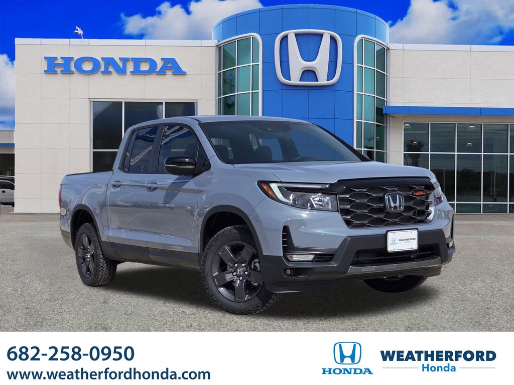 Sonic Gray Pearl 2026 Honda Ridgeline Pickup Truck All-Wheel Drive 9-Speed Automatic