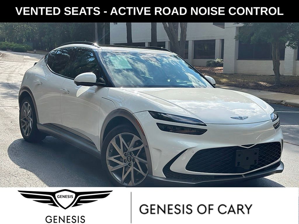 Alta White 2023 Genesis GV60 SUV / Crossover All-Wheel Drive 1-Speed Automatic