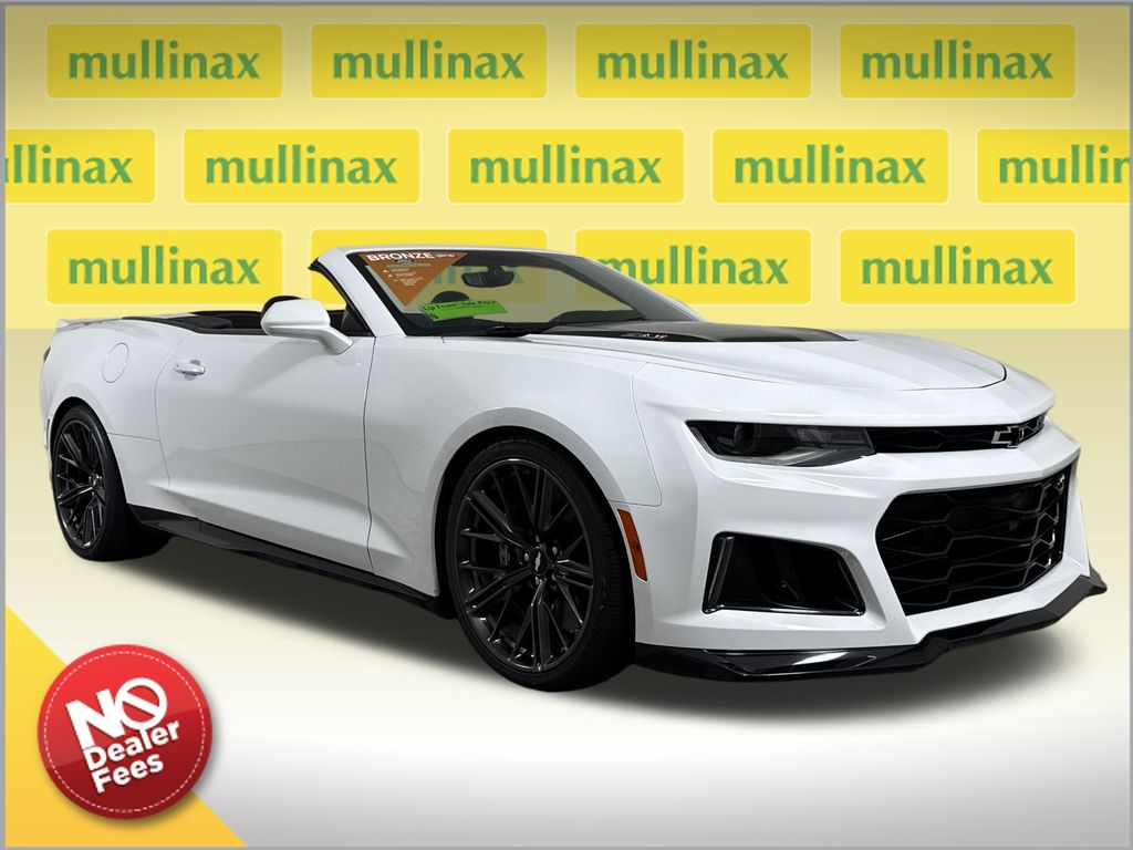 Summit White 2019 Chevrolet Camaro Convertible Rear-Wheel Drive Automatic