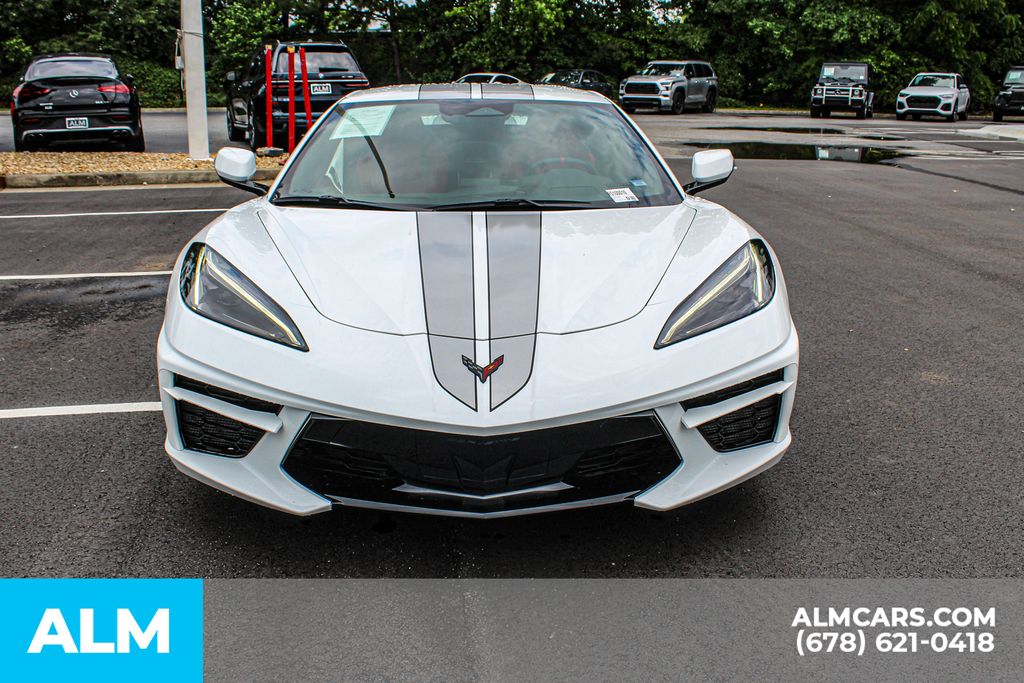 Used 2024 White Chevrolet Stingray image 10
