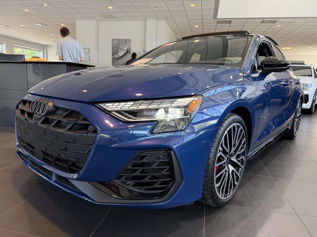 Ascari Blue Metallic 2026 Audi S3 2.0T quattro Premium Sedan All-Wheel Drive 7-Speed Automatic