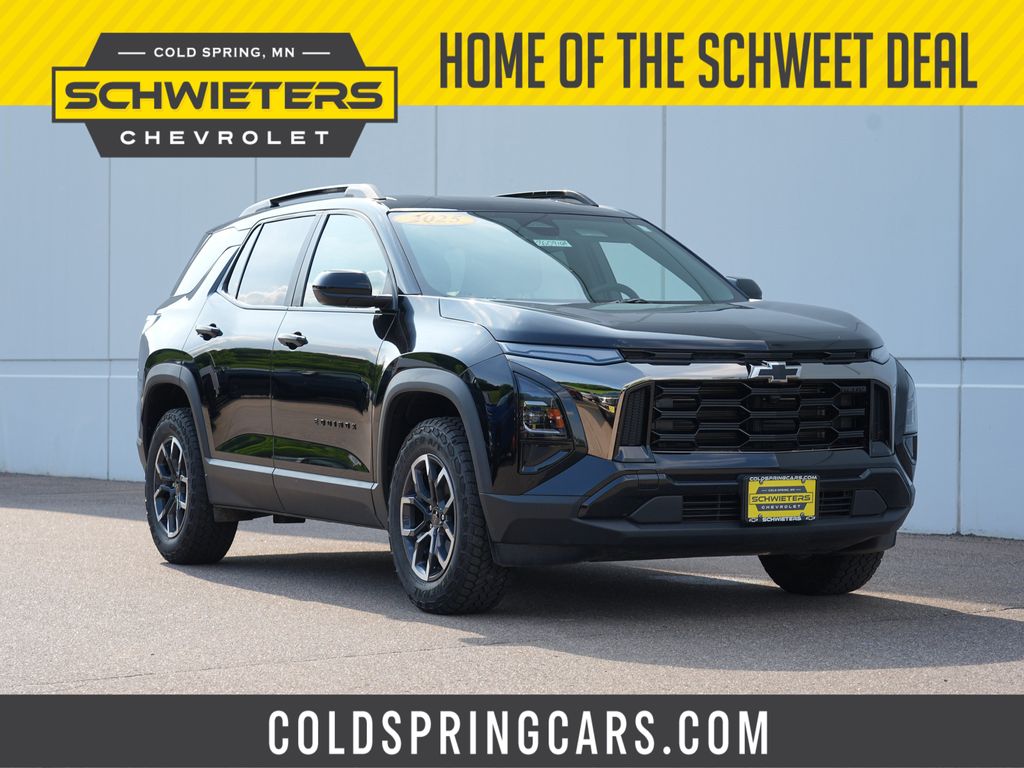 Mosaic Black Metallic 2025 Chevrolet Equinox SUV / Crossover Four-Wheel Drive 8-Speed Automatic