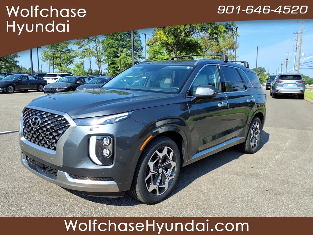 Gray (Steel Graphite) 2022 Hyundai Palisade SUV / Crossover Front-Wheel Drive 8-Speed Automatic