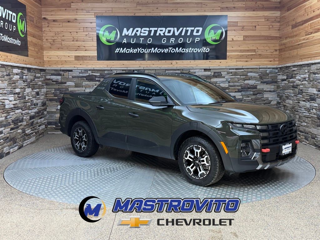 Rockwood Green 2025 Hyundai Santa Cruz XRT Crew Cab AWD Pickup Truck All-Wheel Drive Automatic