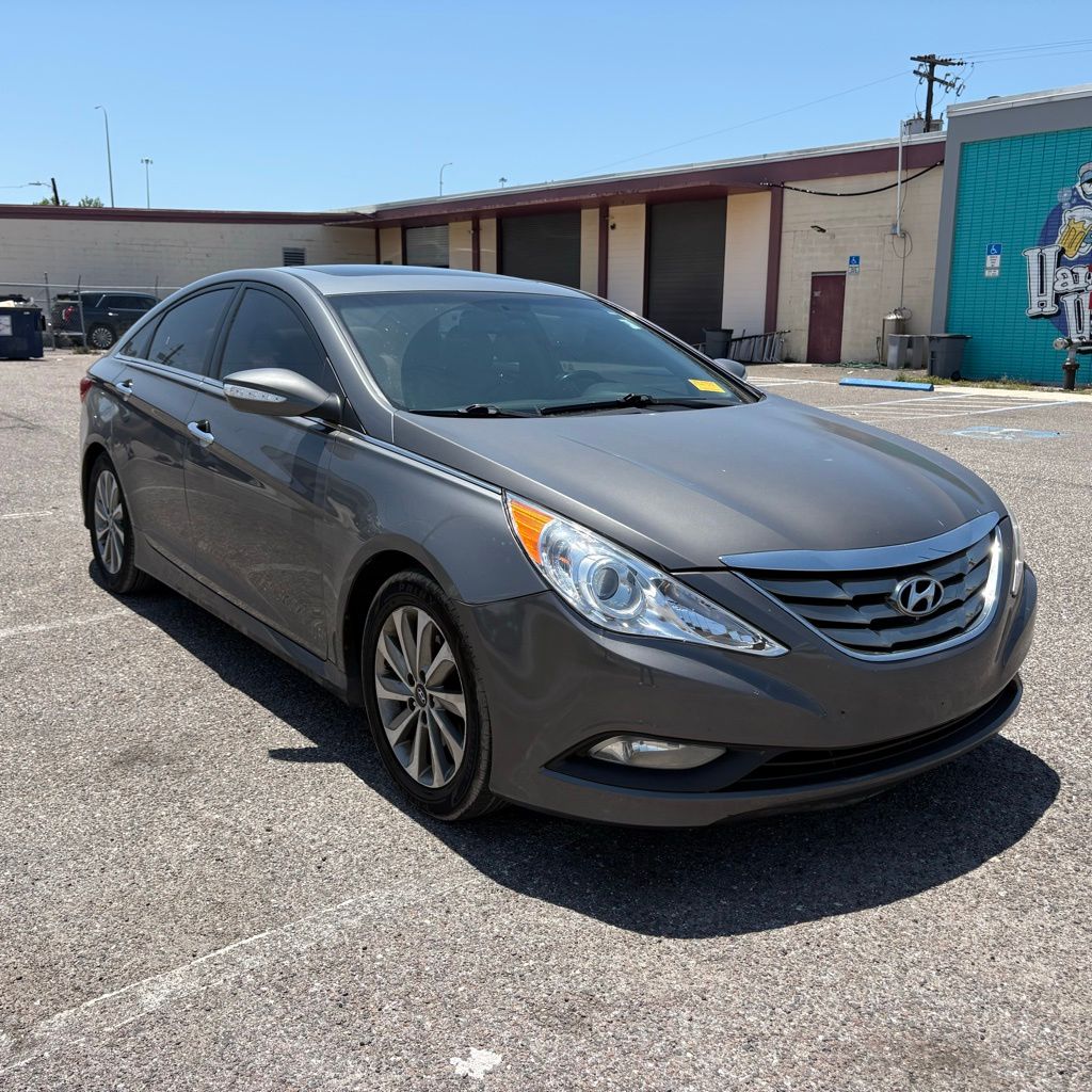 Harbor Gray Metallic 2014 Hyundai Sonata 2.0T Limited FWD Sedan Front-Wheel Drive 6-Speed Automatic