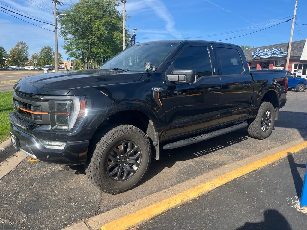 Black Metallic 2023 Ford F-150 Pickup Truck Four-Wheel Drive Automatic