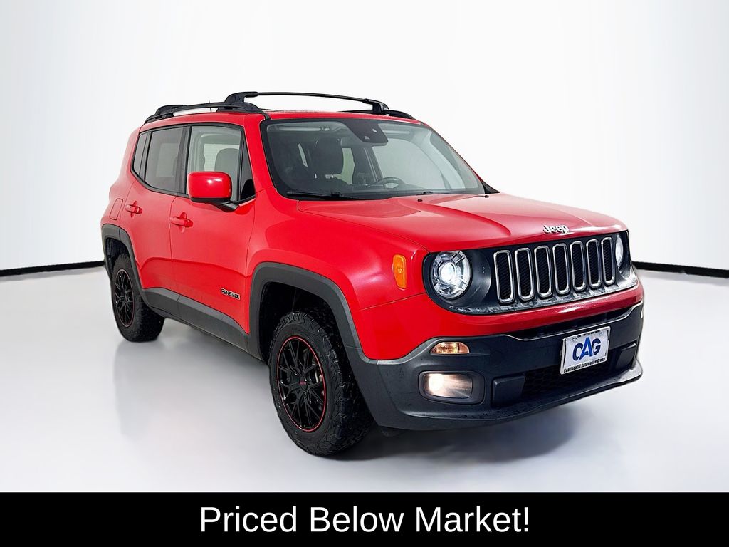 2018 Jeep Renegade Rojo (Colorado Red) SUV/Crossover Todo terreno 9 velocidades Automática