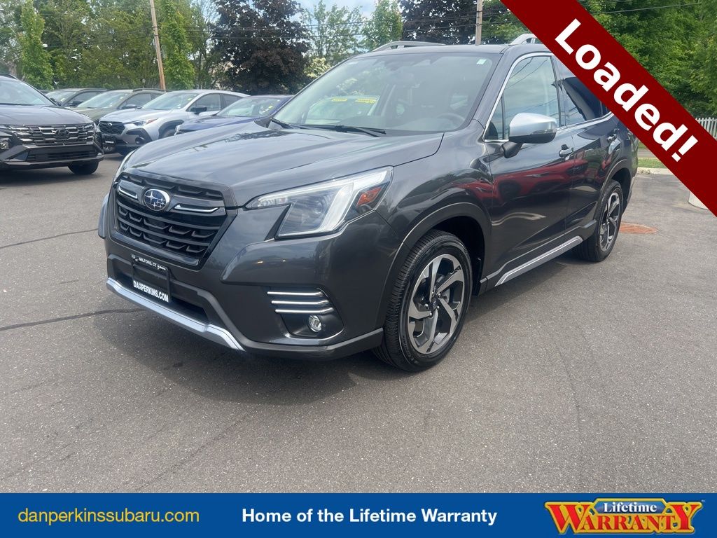 Magnetite Gray Metallic 2023 Subaru Forester SUV / Crossover All-Wheel Drive Continuously Variable Transmission