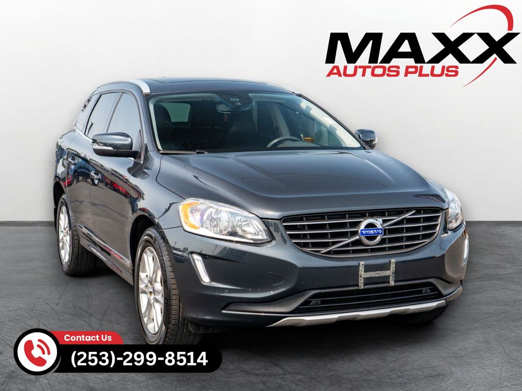Gray Metallic 2015 Volvo XC60 SUV / Crossover All-Wheel Drive 6-Speed Automatic
