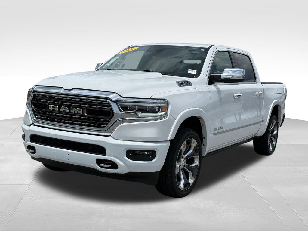 Bright White Clearcoat 2020 RAM 1500 Pickup Truck Four-Wheel Drive 8-Speed Automatic