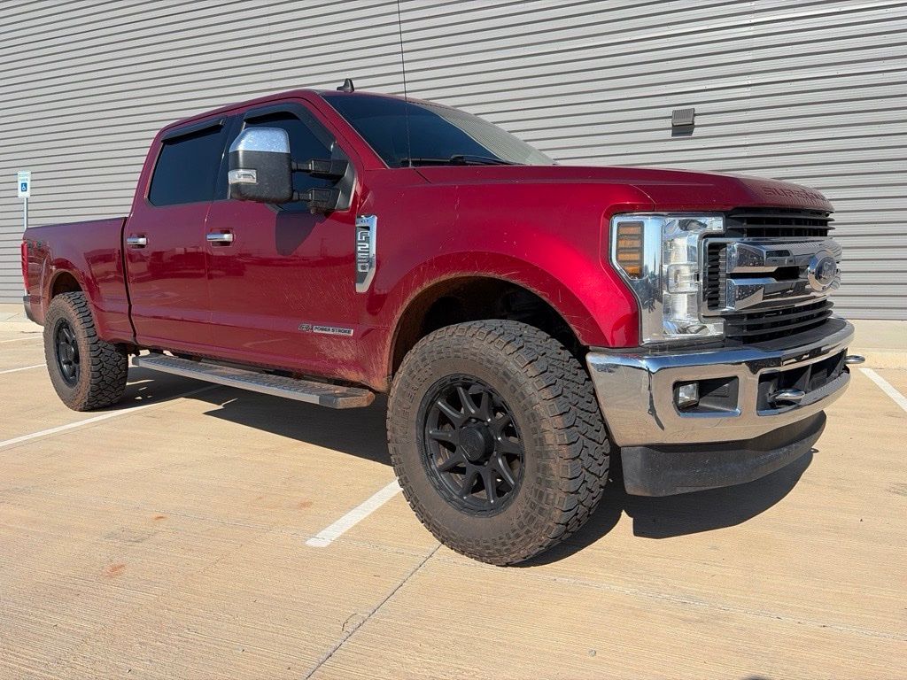 Ruby Red Metallic 2019 Ford F-250 Super Duty Pickup Truck Four-Wheel Drive 6-Speed Automatic