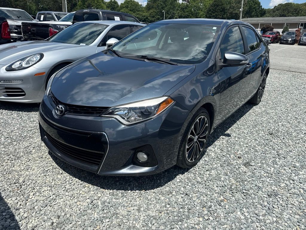 Slate Metallic 2014 Toyota Corolla Sedan Front-Wheel Drive Continuously Variable Transmission