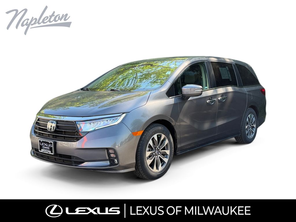 Gray 2023 Honda Odyssey Minivan Front-Wheel Drive Automatic