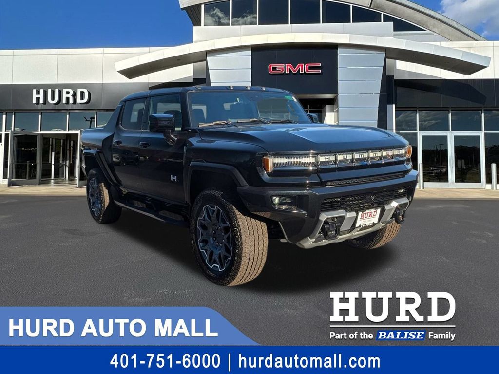 Void Black 2025 GMC Hummer EV Pickup Pickup Truck All-Wheel Drive 1-Speed Automatic