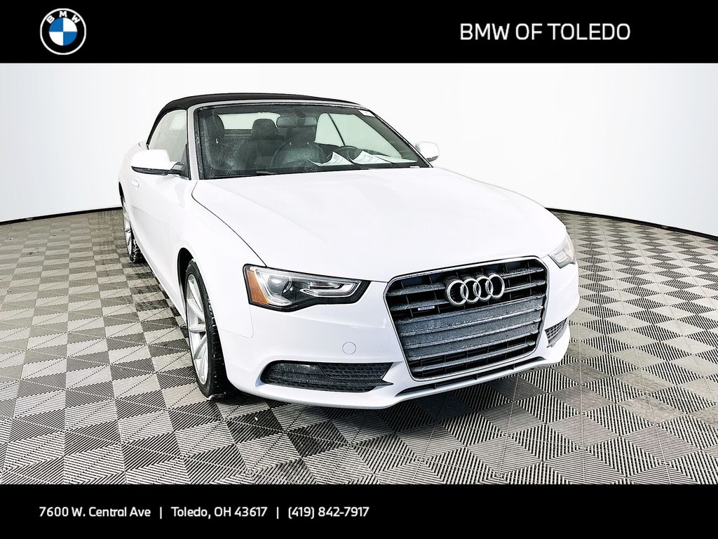 2015 Audi A5 2.0T quattro Premium Cabriolet AWD