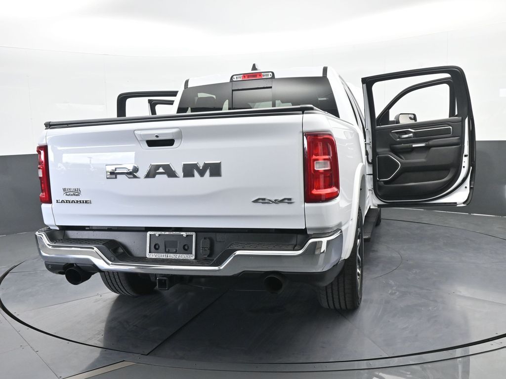 Used 2025 Bright White Clearcoat Ram Laramie image 80