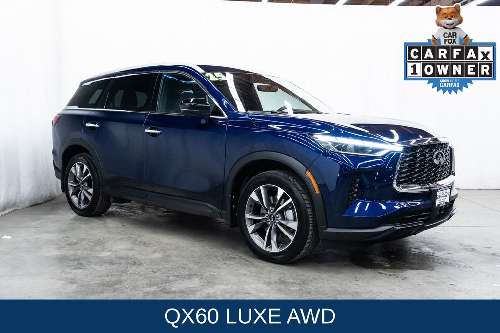 Grand Blue 2025 INFINITI QX60 Luxe AWD SUV / Crossover All-Wheel Drive 9-Speed Automatic