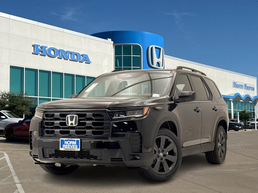 Crystal Black Pearl 2026 Honda Pilot SUV / Crossover Front-Wheel Drive Automatic
