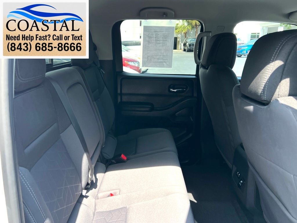 2025 Nissan Frontier SV White at Lugoff Nissan