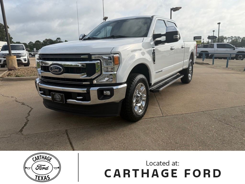 Oxford White 2021 Ford F-250 Super Duty Pickup Truck Four-Wheel Drive Automatic