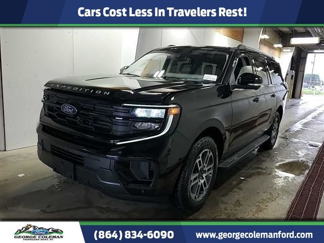 Black Metallic 2025 Ford Expedition MAX Active 4WD SUV / Crossover Four-Wheel Drive Automatic