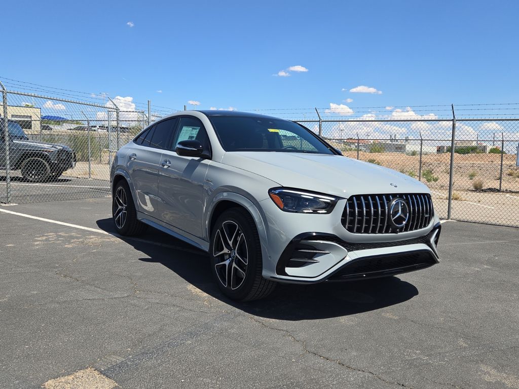 Gray (MANUFAKTUR Alpine Grey) 2026 Mercedes-Benz GLE AMG GLE 53 4MATIC+ SUV / Crossover All-Wheel Drive 9-Speed Automatic