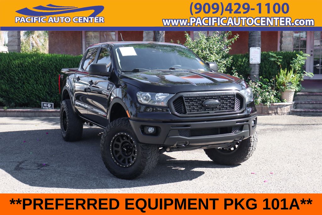 Shadow Black 2021 Ford Ranger Pickup Truck Four-Wheel Drive Automatic