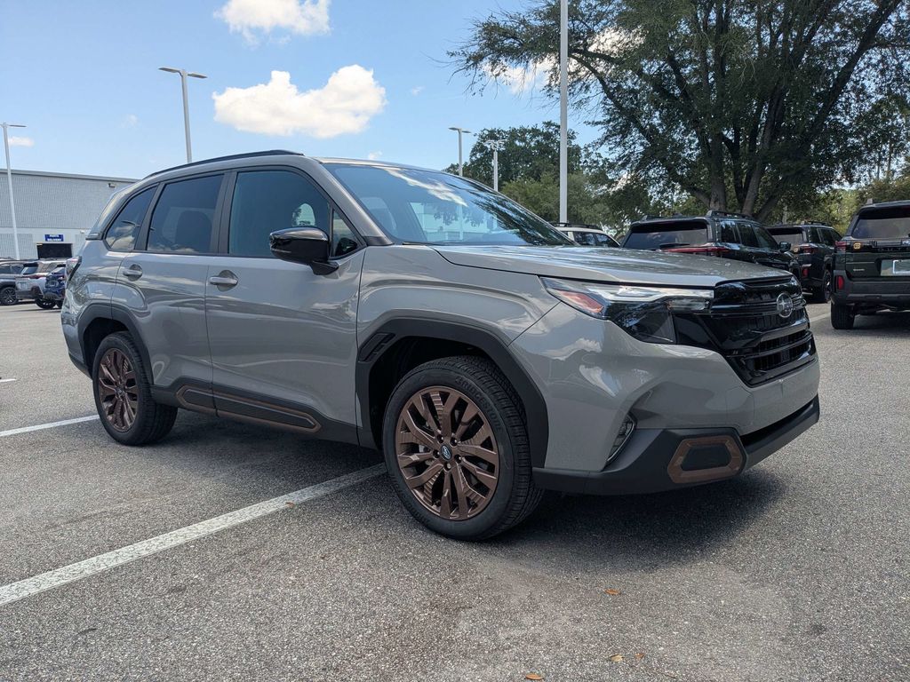 River Rock Pearl 2026 Subaru Forester SUV / Crossover All-Wheel Drive Continuously Variable Transmission