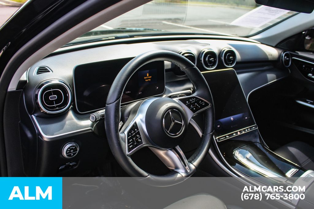 Used 2025 Black Mercedes-Benz C 300 image 21