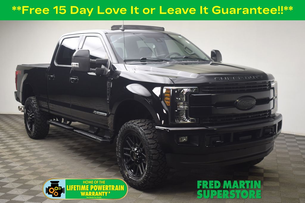 Agate Black Metallic 2019 Ford F-250 Super Duty Lariat Crew Cab 4WD Pickup Truck Four-Wheel Drive 6-Speed Automatic