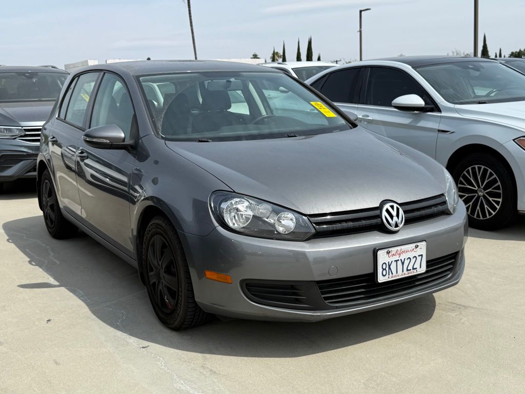Gray 2013 Volkswagen Golf FWD Hatchback Front-Wheel Drive 6-Speed Automatic