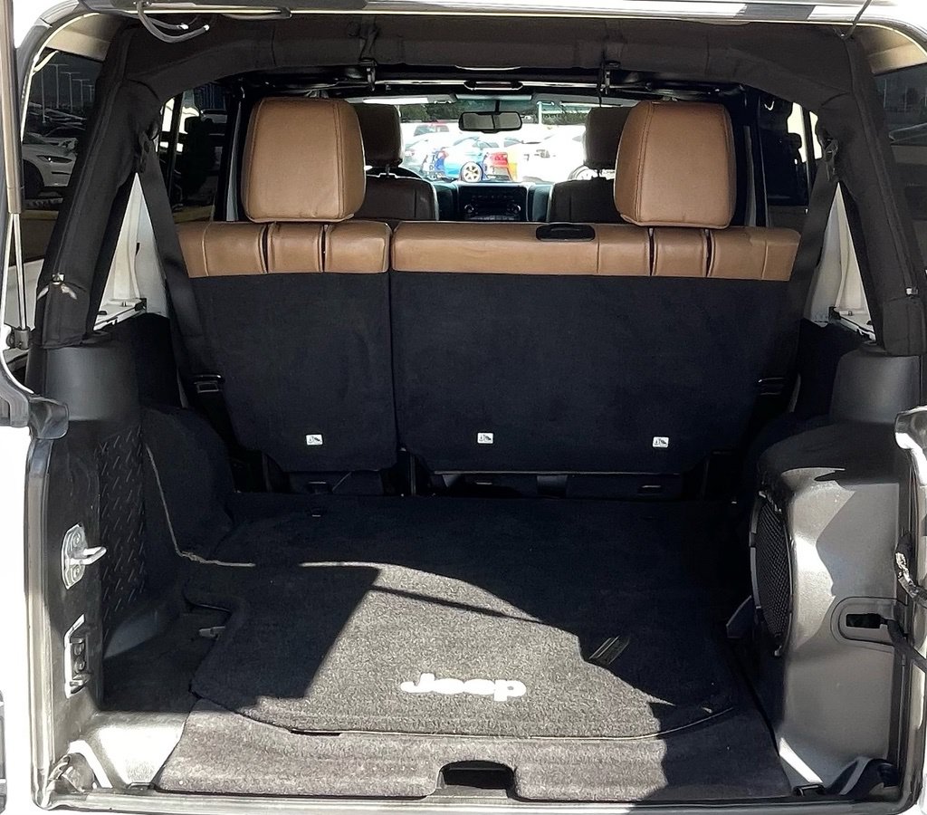 2011 Jeep Wrangler Unlimited Sahara White at Emmons Autoplex