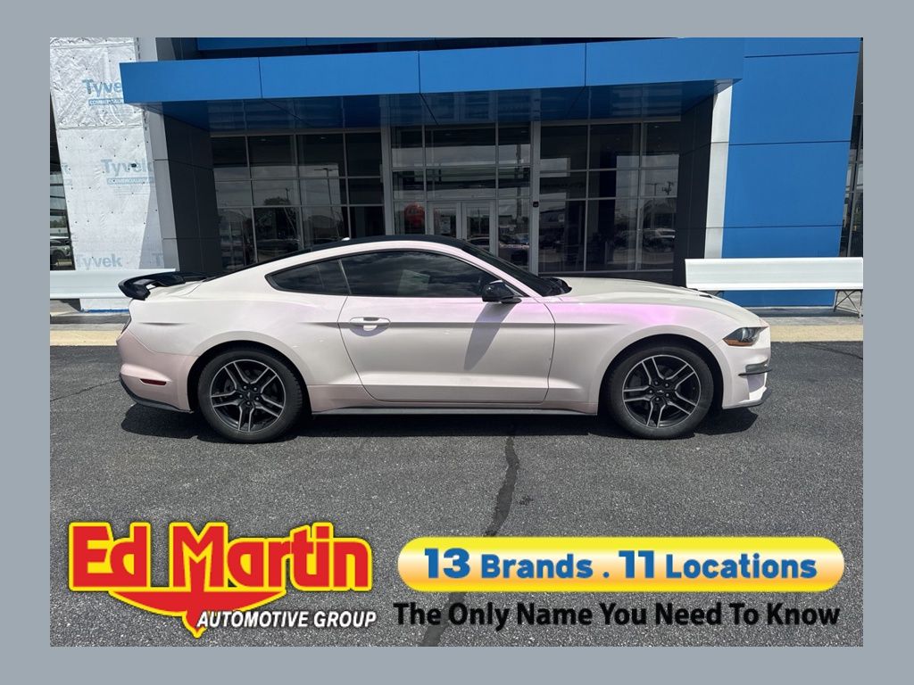 Silver Metallic 2020 Ford Mustang Coupe Rear-Wheel Drive Automatic