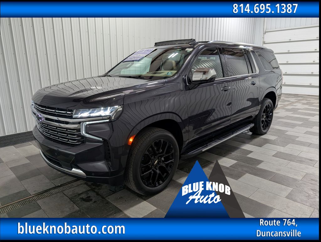 Dark Ash Metallic 2023 Chevrolet Suburban SUV / Crossover Four-Wheel Drive Automatic