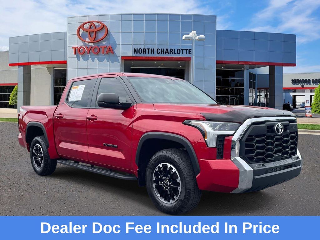 Supersonic Red 2024 Toyota Tundra Pickup Truck Four-Wheel Drive Automatic