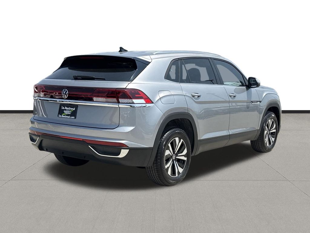 2026 Volkswagen Atlas Cross Sport 2.0T SE Silver at DeMontrond Auto Country