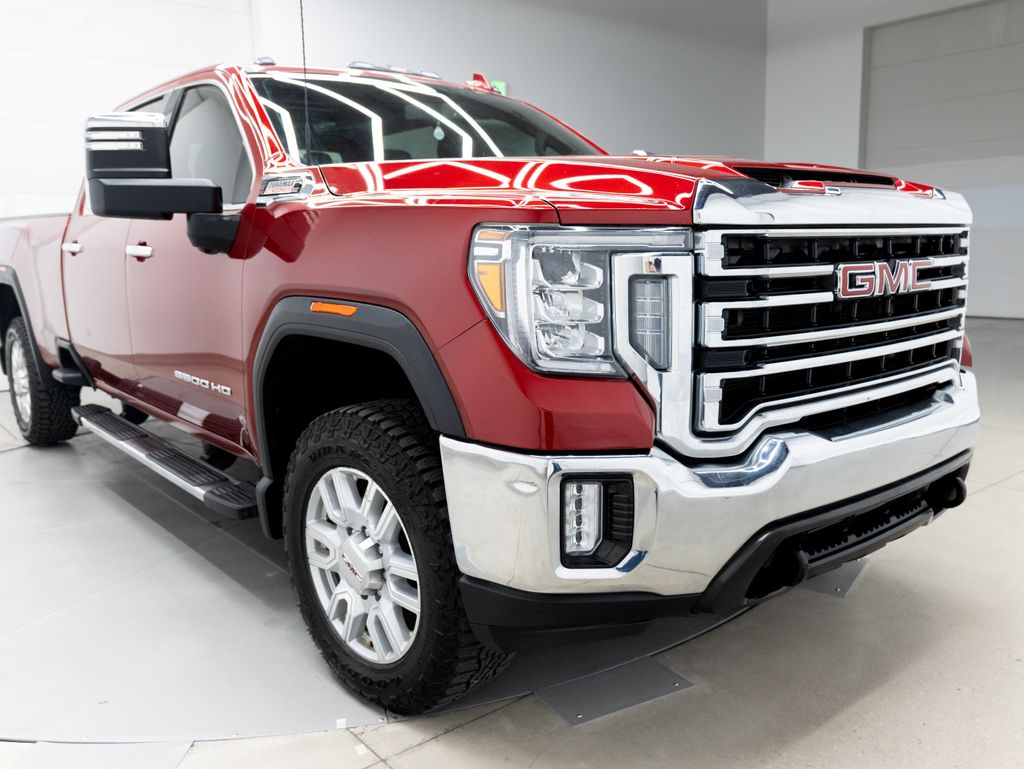 2022 Cayenne Red Tintcoat GMC Sierra 3500HD SLT 4X4 Truck