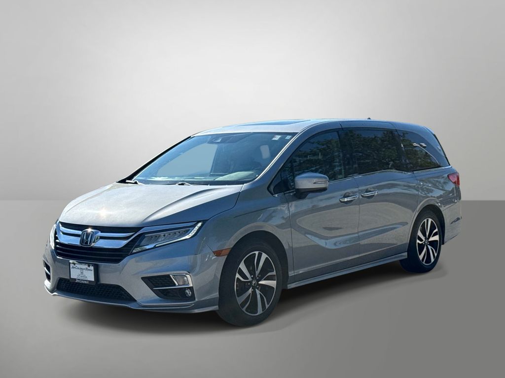Silver 2018 Honda Odyssey Minivan Front-Wheel Drive Automatic
