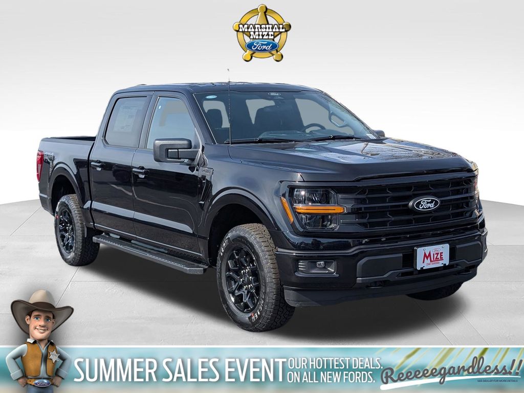 Agate Black Metallic 2026 Ford F-150 Pickup Truck Four-Wheel Drive Automatic