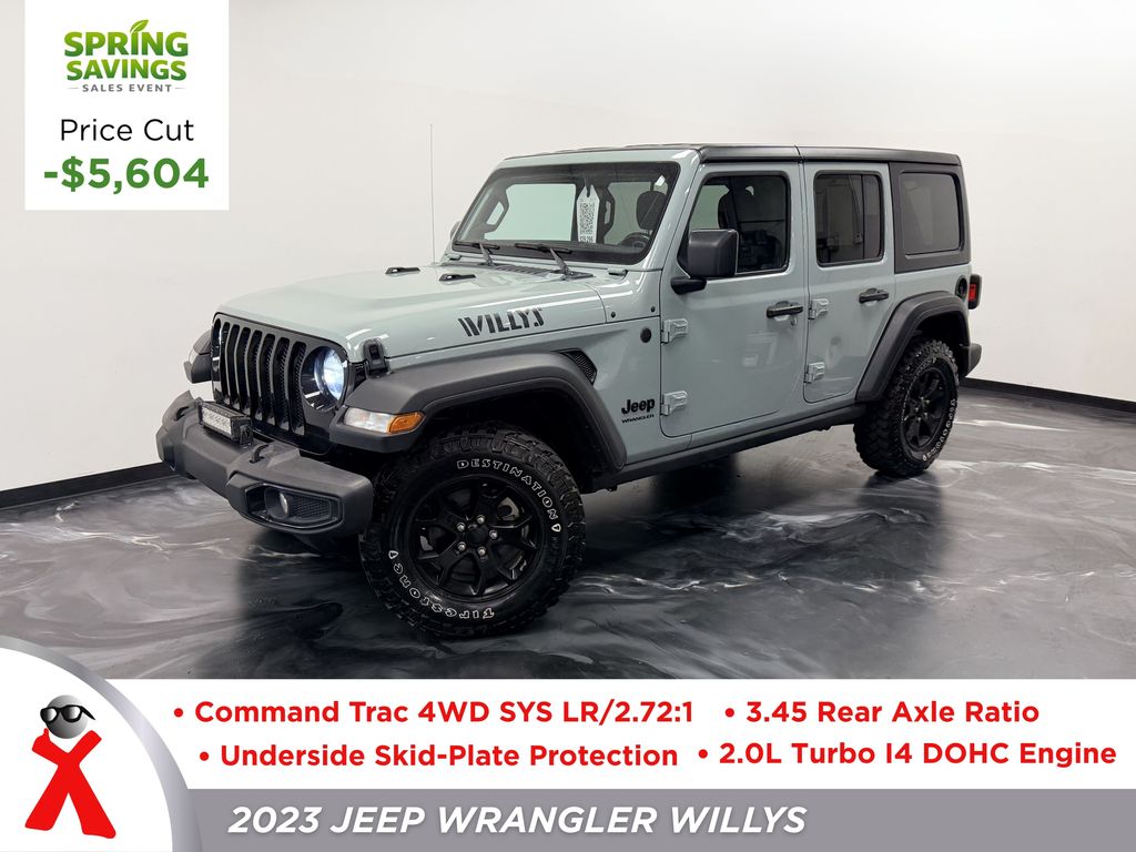 2023 Jeep Wrangler Willys 4-Door 4WD