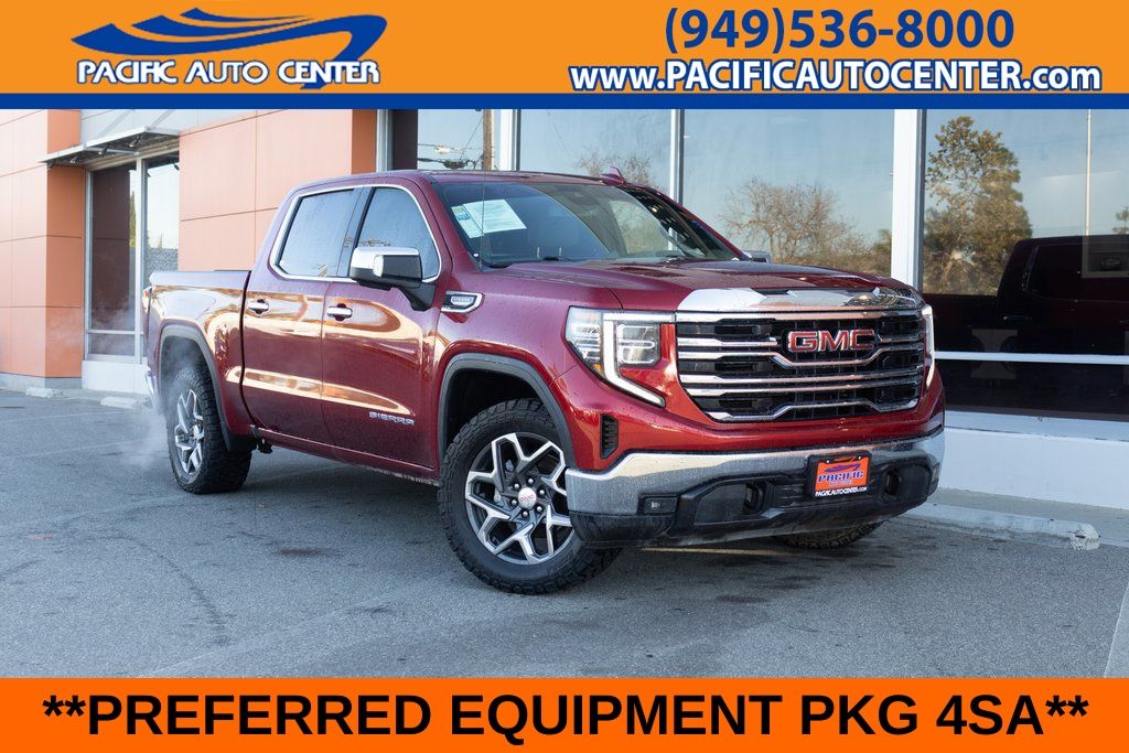 Volcanic Red Tintcoat 2023 GMC Sierra 1500 Pickup Truck 4X2 Automatic