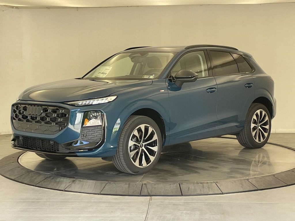 Blue 2026 Audi Q3 quattro S Line TFSI SUV / Crossover All-Wheel Drive 7-Speed Automatic