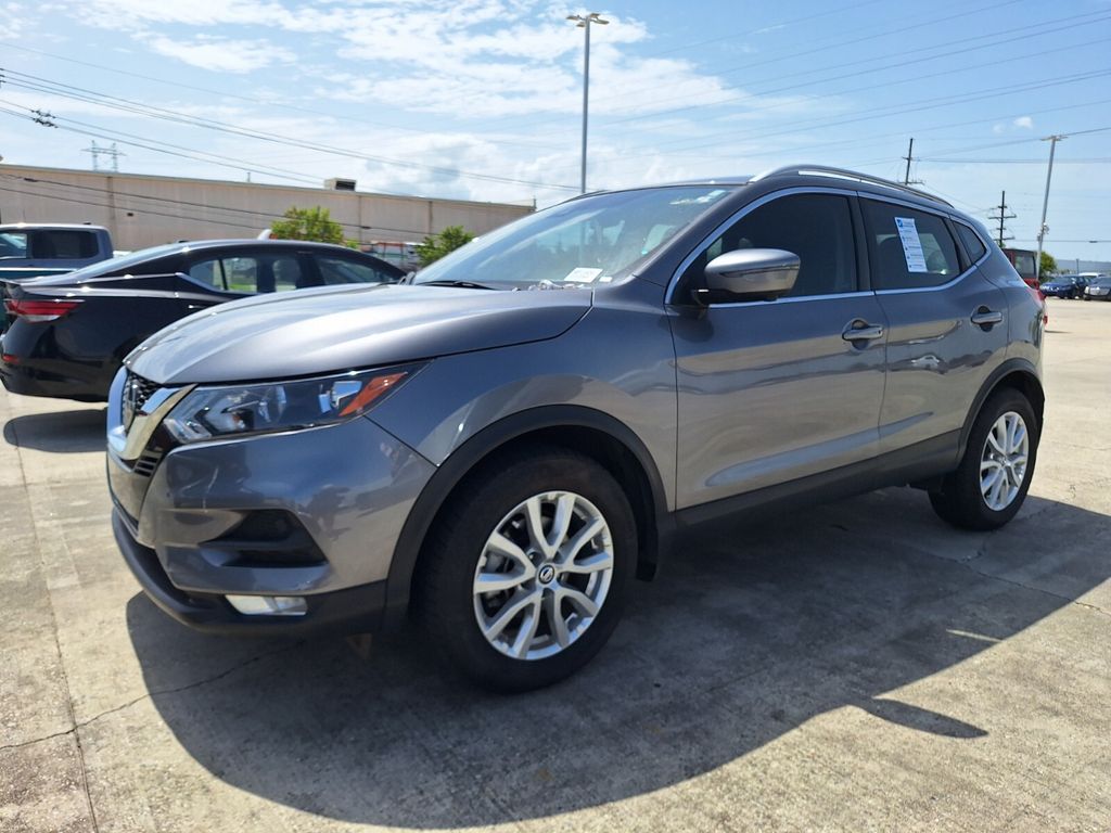 Gray (Gun Metallic) 2022 Nissan Rogue Sport SUV / Crossover All-Wheel Drive Continuously Variable Transmission