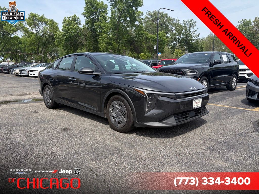 Interstellar Gray 2025 Kia K4 LX FWD Sedan Front-Wheel Drive Continuously Variable Transmission