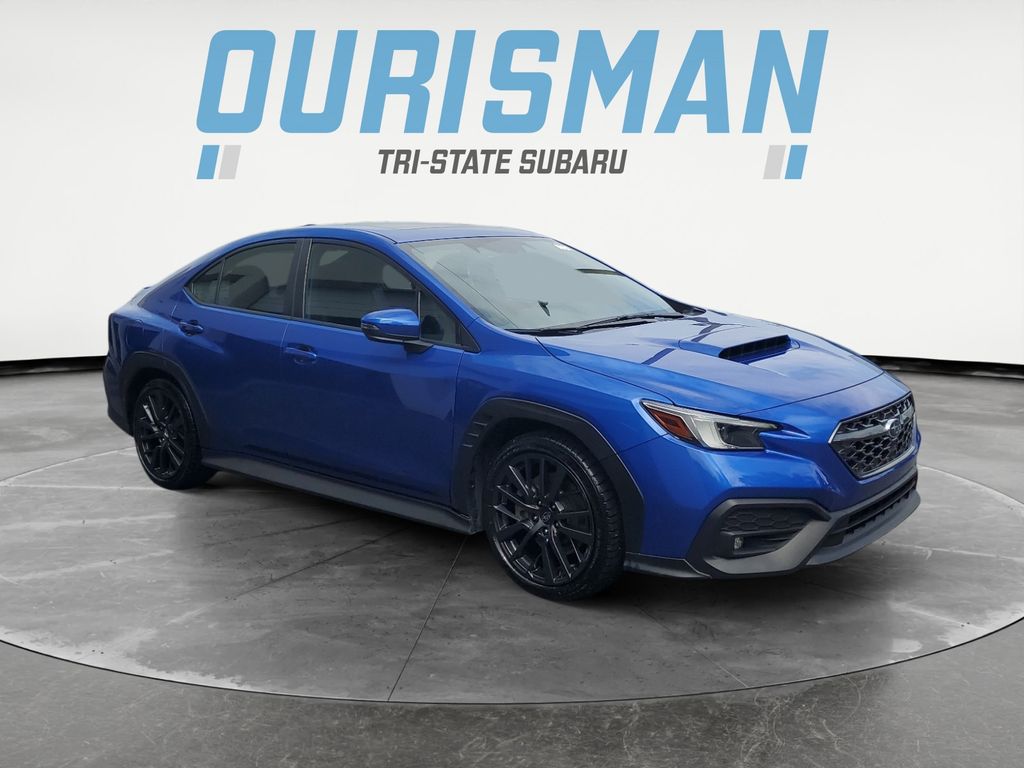 Blue Pearl 2024 Subaru WRX Sedan All-Wheel Drive 6-Speed Manual