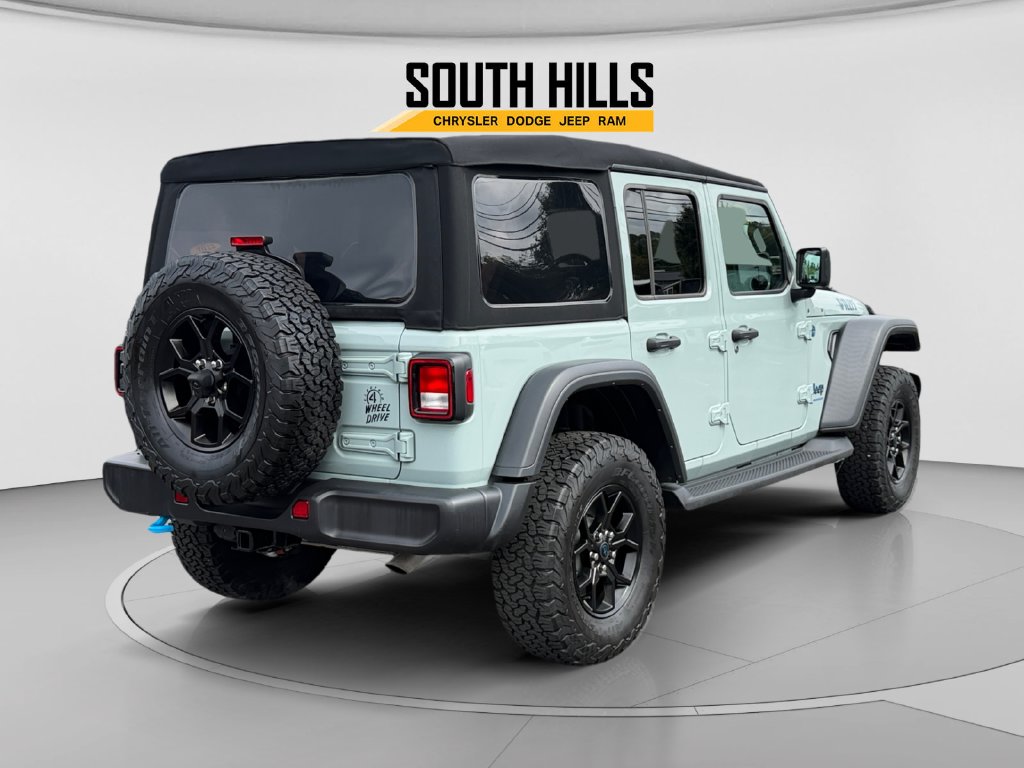 2024 Jeep Wrangler Willys 4xe Gray at South Hills CDJR